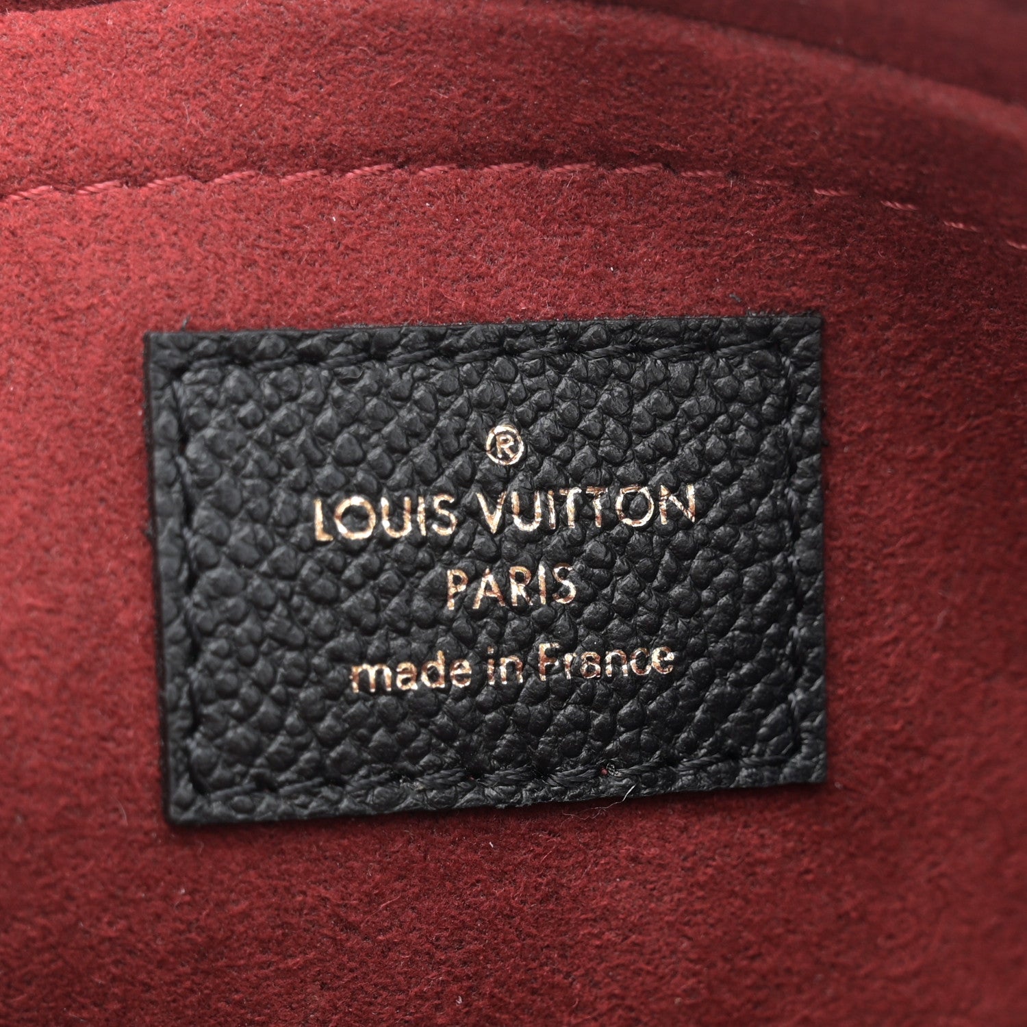 Louis Vuitton Empreinte Monogram Giant Multi Pochette Accessories Black Beige 6 of 9