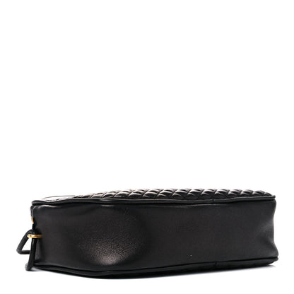 Saint Laurent Lambskin Quilted Victoire Camera Bag Black 4 of 11
