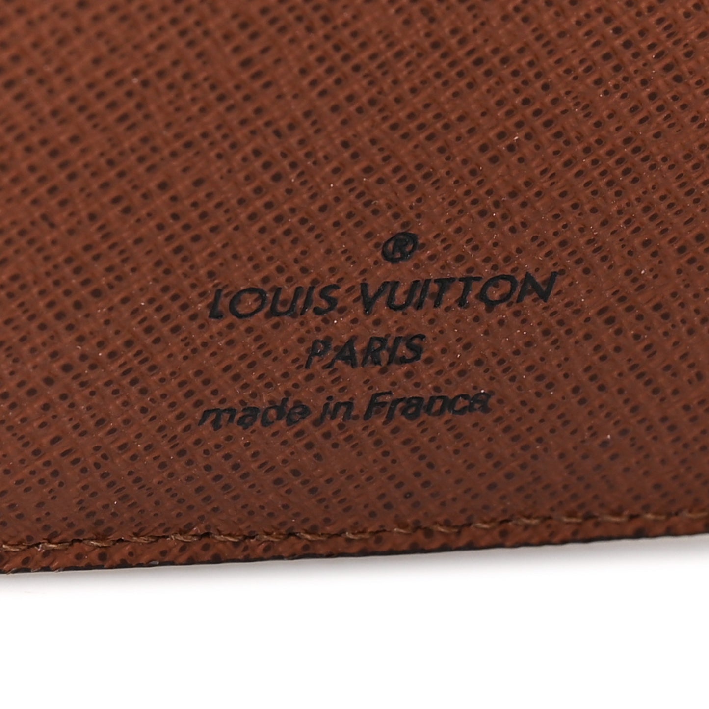 Monogram Desk Agenda Cover