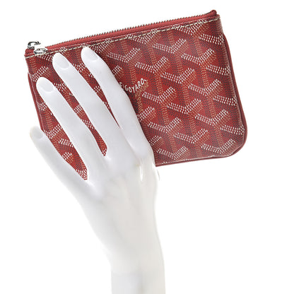 Goyard Goyardine Mini Senat Pochette Red 2 of 7