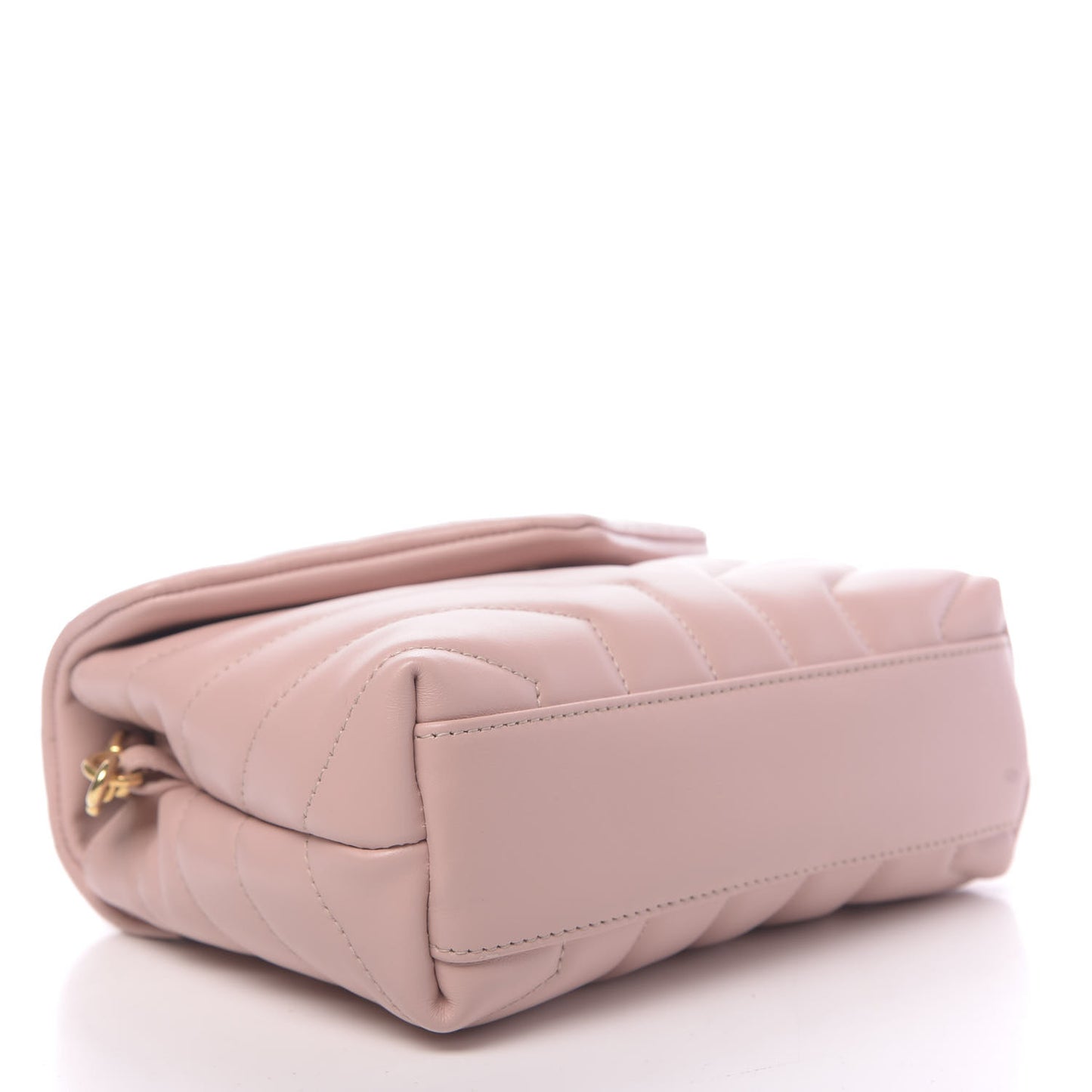 Calfskin Y Quilted Monogram Toy Loulou Crossbody Bag Tender Pink