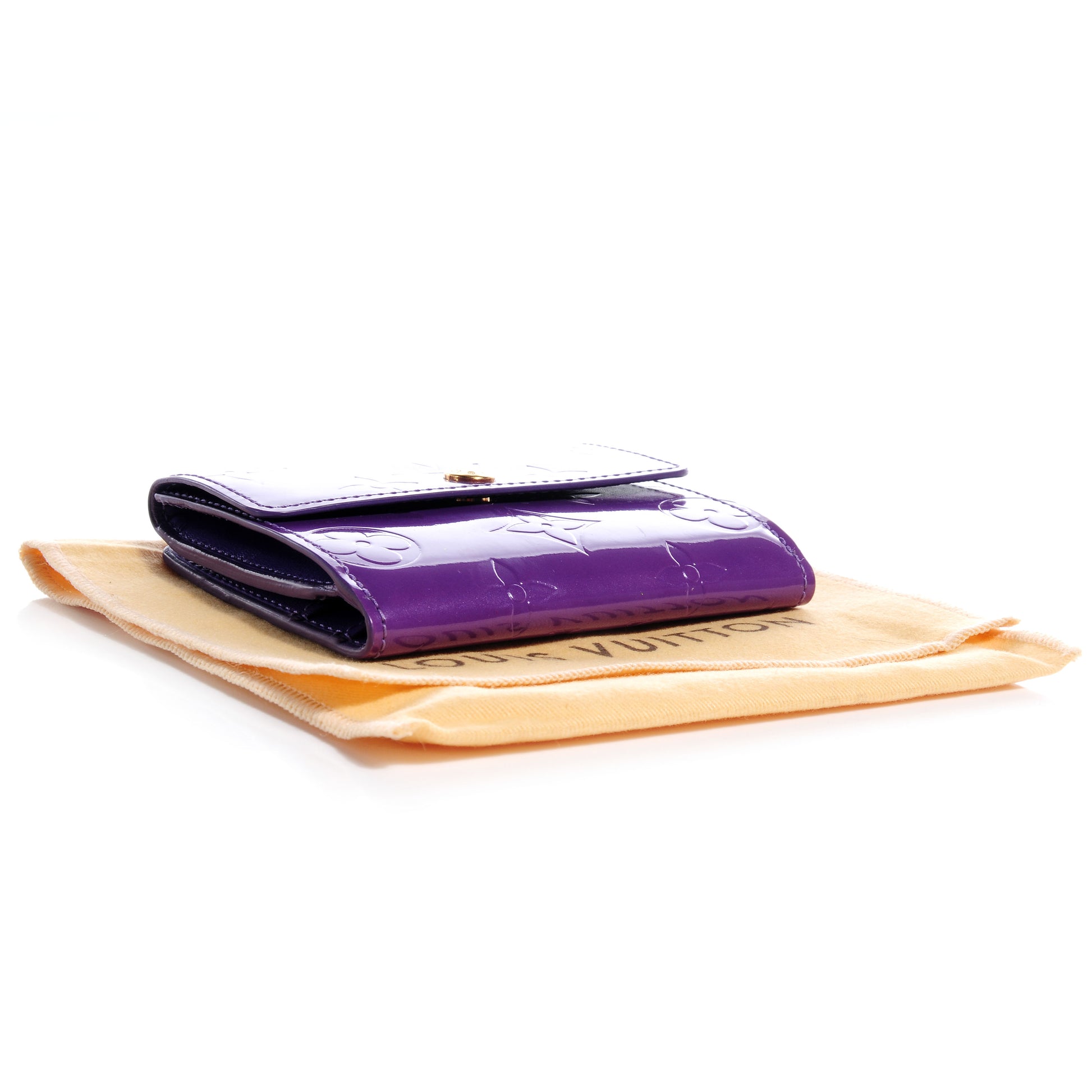 Louis Vuitton Vernis Ludlow Wallet Purple 4 of 7