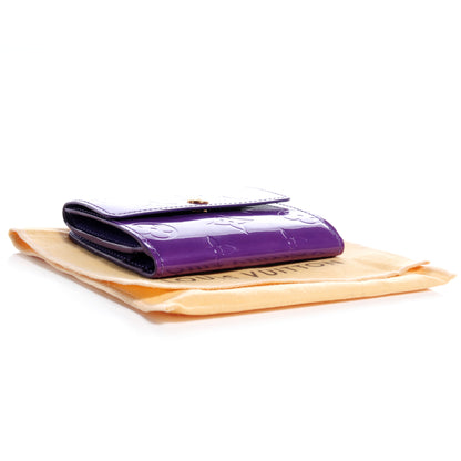 Louis Vuitton Vernis Ludlow Wallet Purple 4 of 7