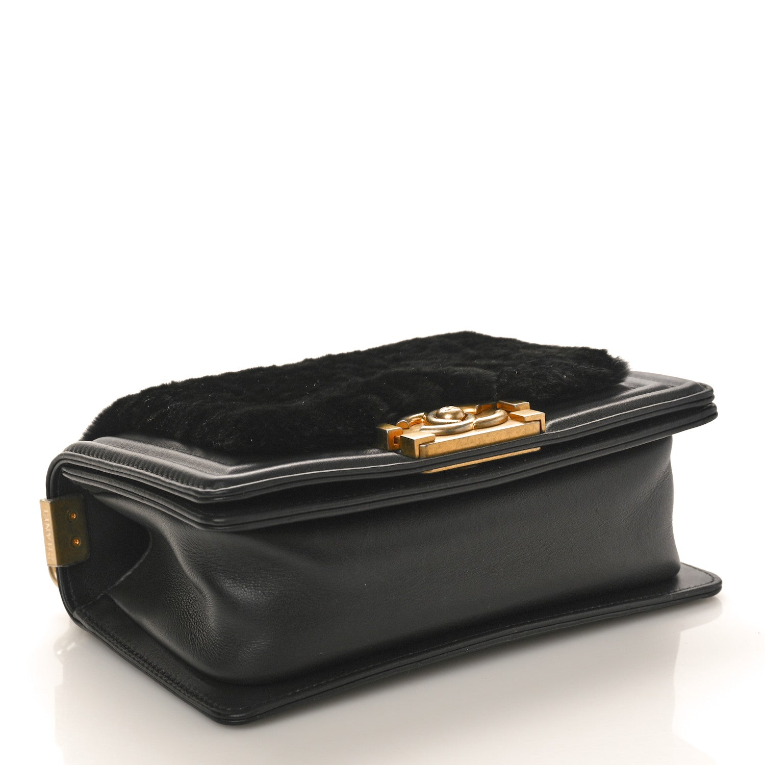 Chanel Orylag Small Boy Top Handle Flap Black 4 of 12