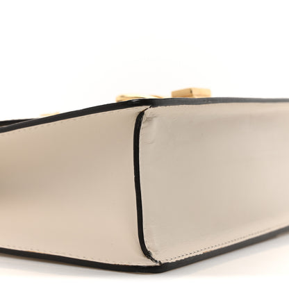 Gucci Calfskin Small Sylvie Shoulder Bag Off White 9 of 10