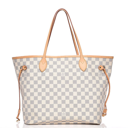 Louis Vuitton Damier Azur Neo Neverfull MM 4 of 14