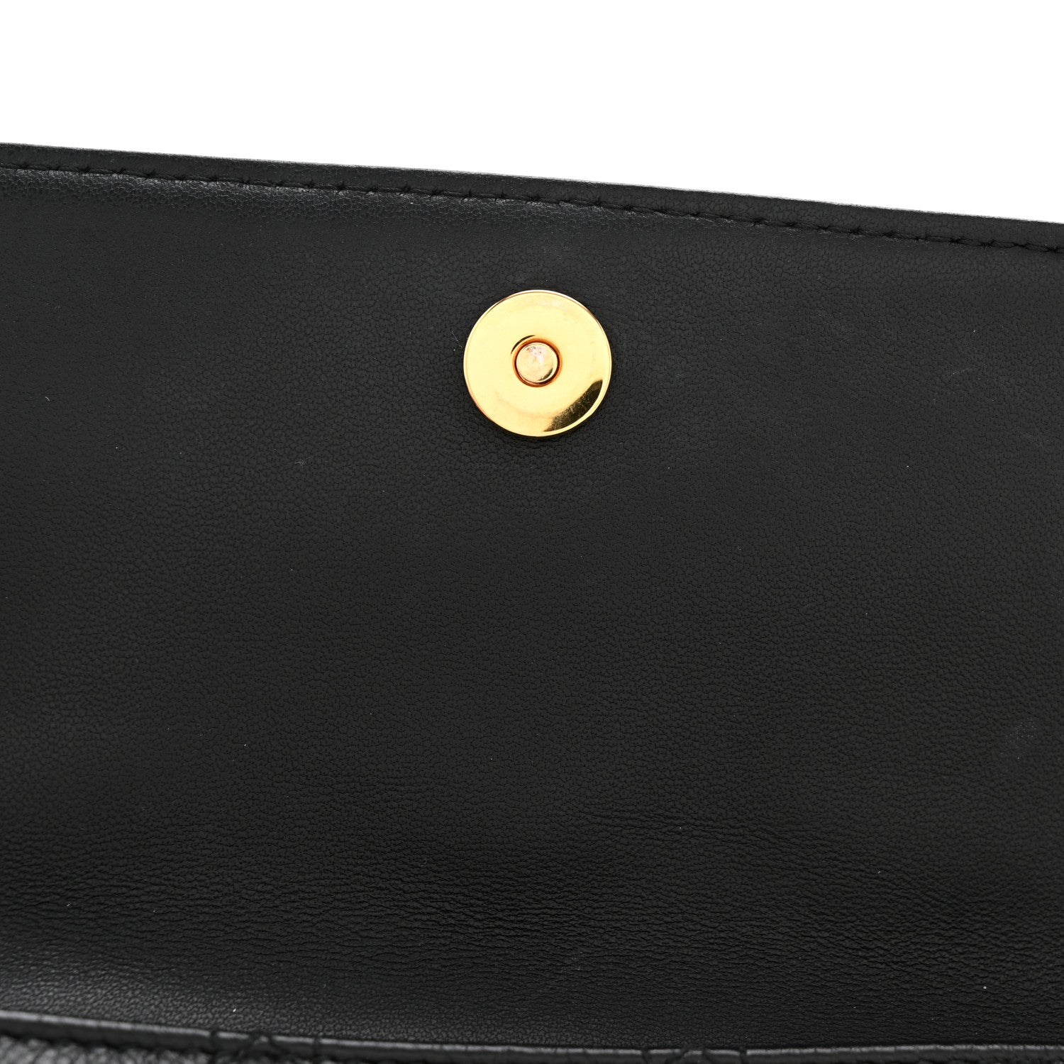 Christian Dior Supple Calfskin Cannage Caro Pouch With Chain  Black 11 of 14