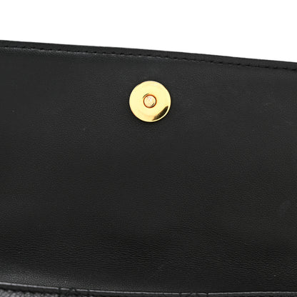 Christian Dior Supple Calfskin Cannage Caro Pouch With Chain  Black 11 of 14