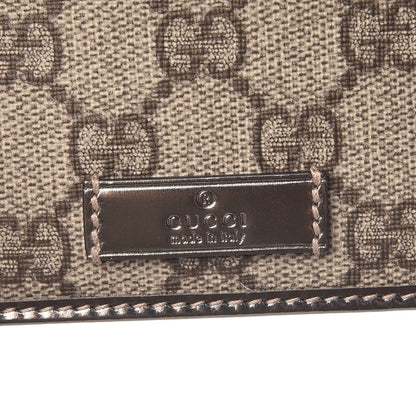 Gucci GG Plus Monogram Joy ID Card Wallet Gold 6 of 7