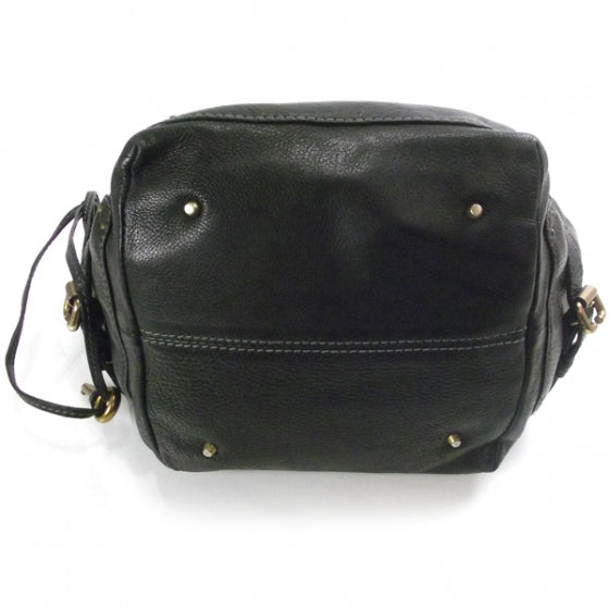 Leather Paddington Hobo Black