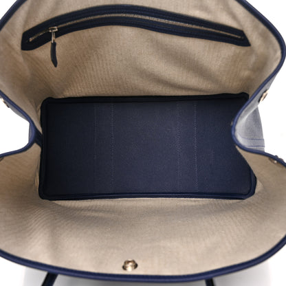 Hermes Epsom Garden Party 36 MM Bleu Saphir 5 of 9