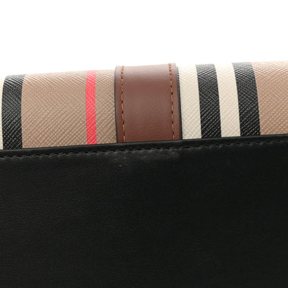 Burberry E-Canvas Stripe Book Tote Archive Beige 11 of 11