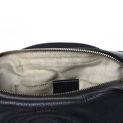 Gucci Pebbled Calfskin Small Soho Disco Bag Black 8 of 14