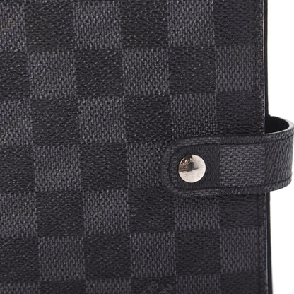 Louis Vuitton Damier Graphite Medium Ring Agenda Cover 9 of 11