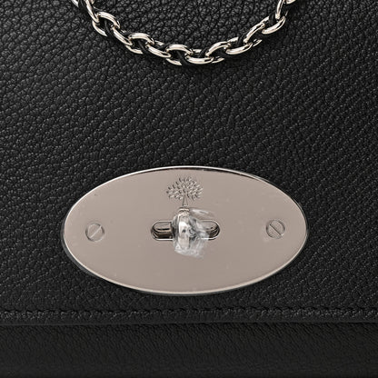 Mulberry Glossy Goatskin Small Lily Flap Black 7 of 11