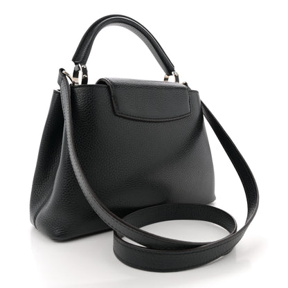 Louis Vuitton Taurillon Capucines BB Black 3 of 10