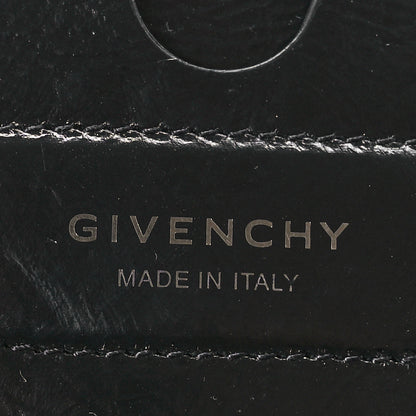 Givenchy Creased Patent Calfskin Small ID Flap Black 6 of 10