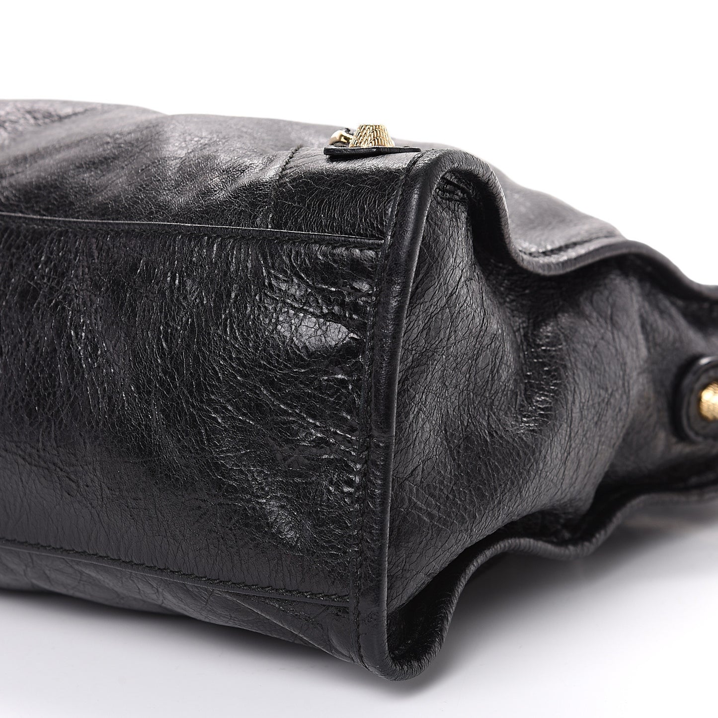 Agneau Giant 12 Gold Hardware City Black