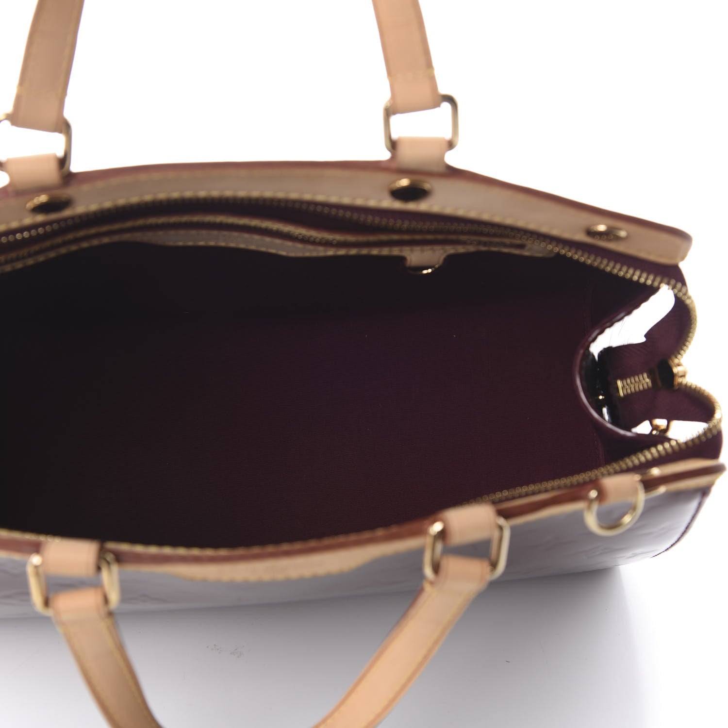 Louis Vuitton Vernis Brea MM Rouge Fauviste 5 of 9