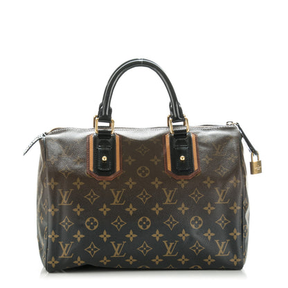 Louis Vuitton Monogram Mirage Speedy 30 Black 1 of 7