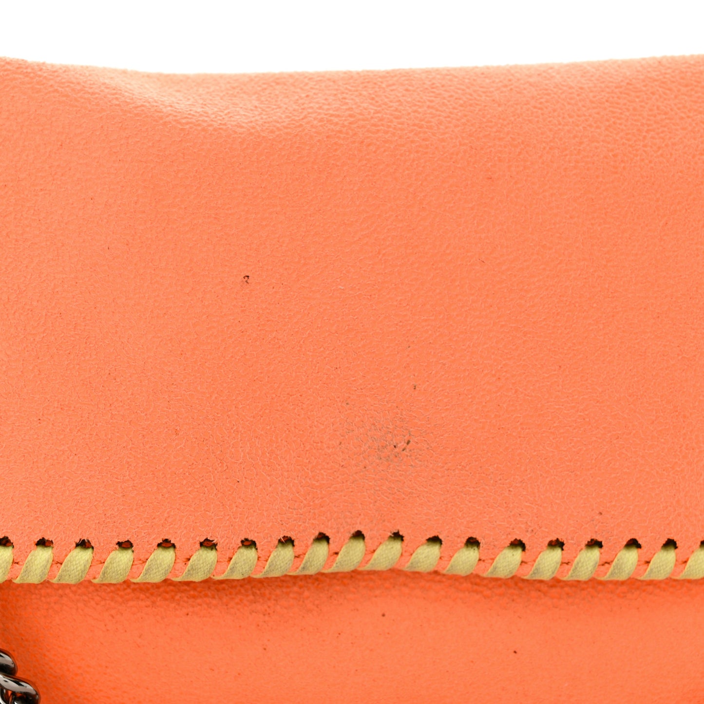 Shaggy Deer Mini Falabella Crossbody Neon Orange