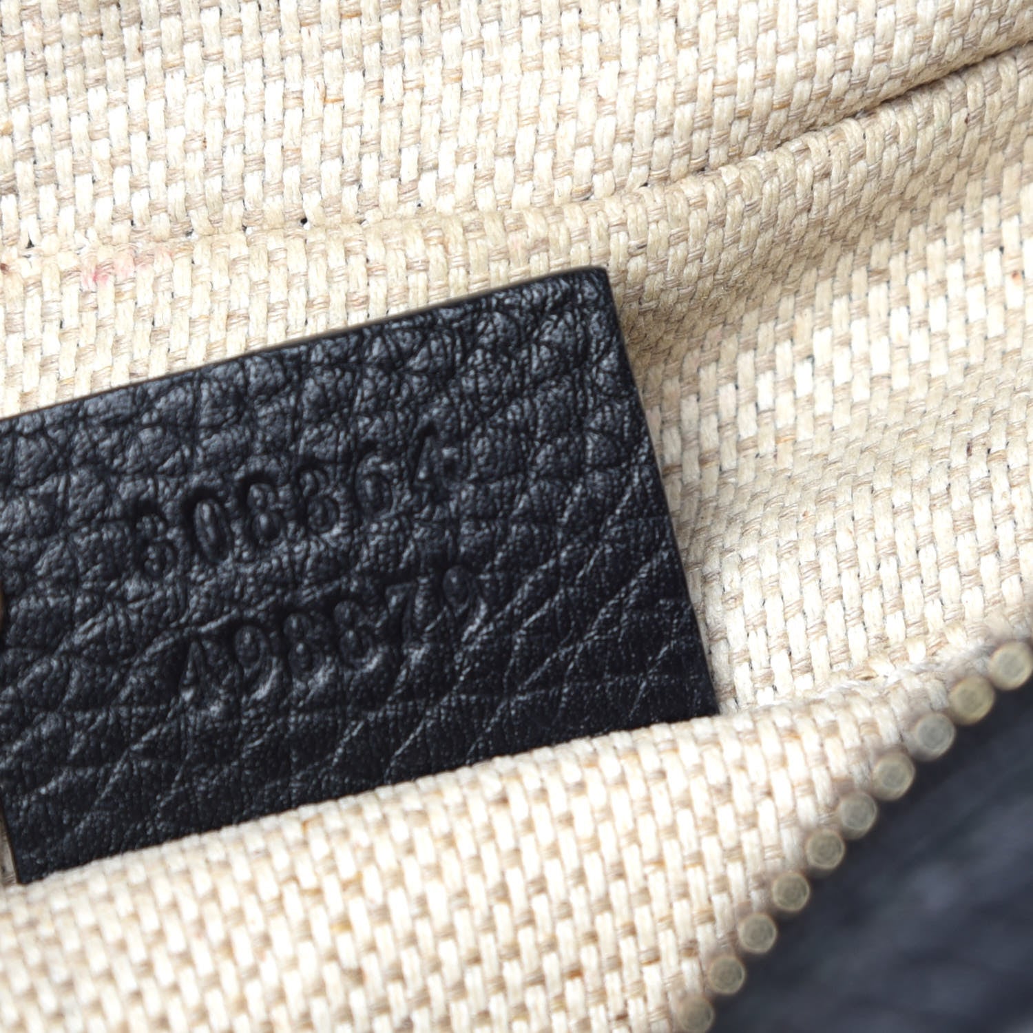 Gucci Pebbled Calfskin Small Soho Disco Bag Black 9 of 11