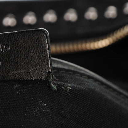 Saint Laurent Calfskin Studded Sac Y Rock Black 12 of 12