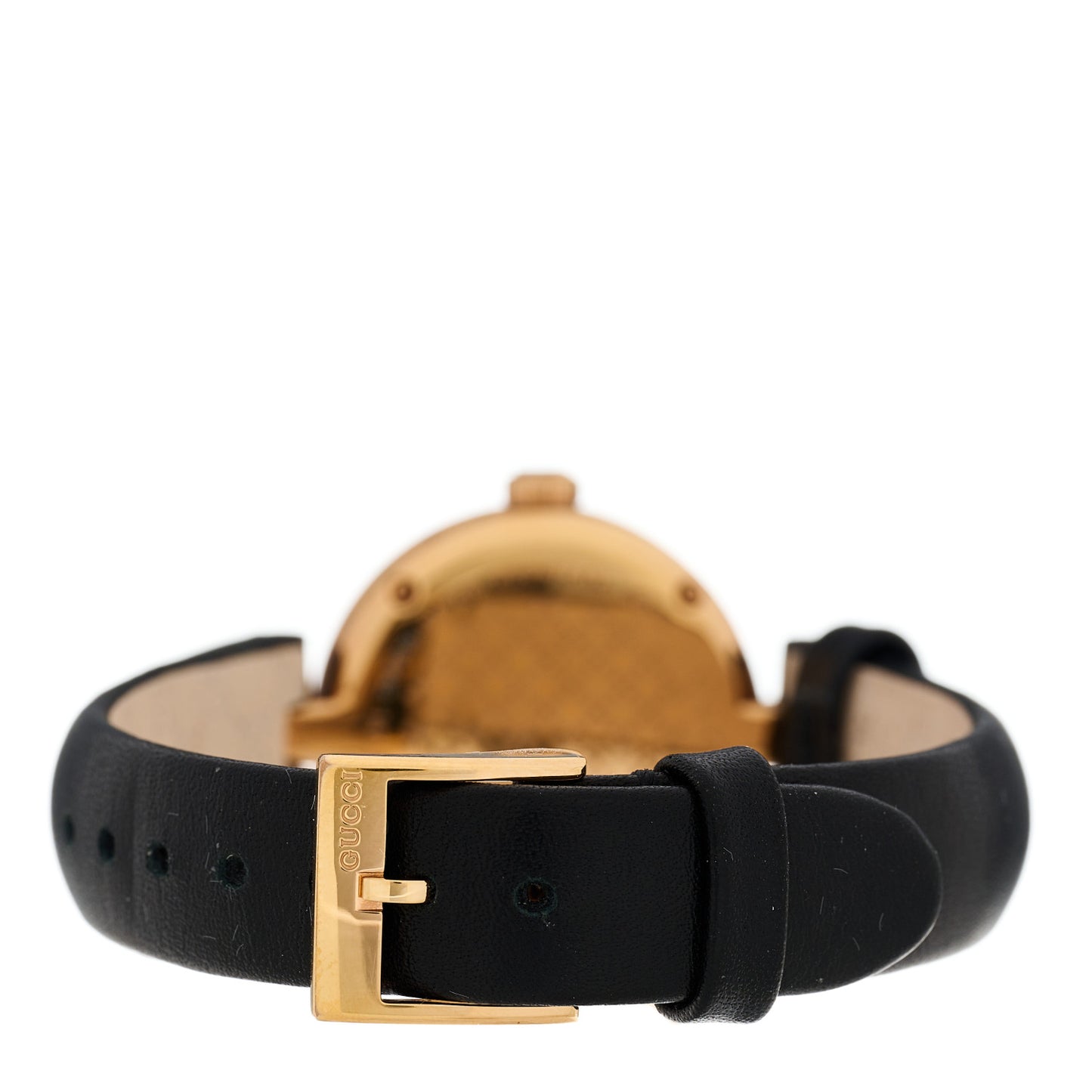 Stainless Steel Calfskin 27mm Diamantissima Quartz Watch Black