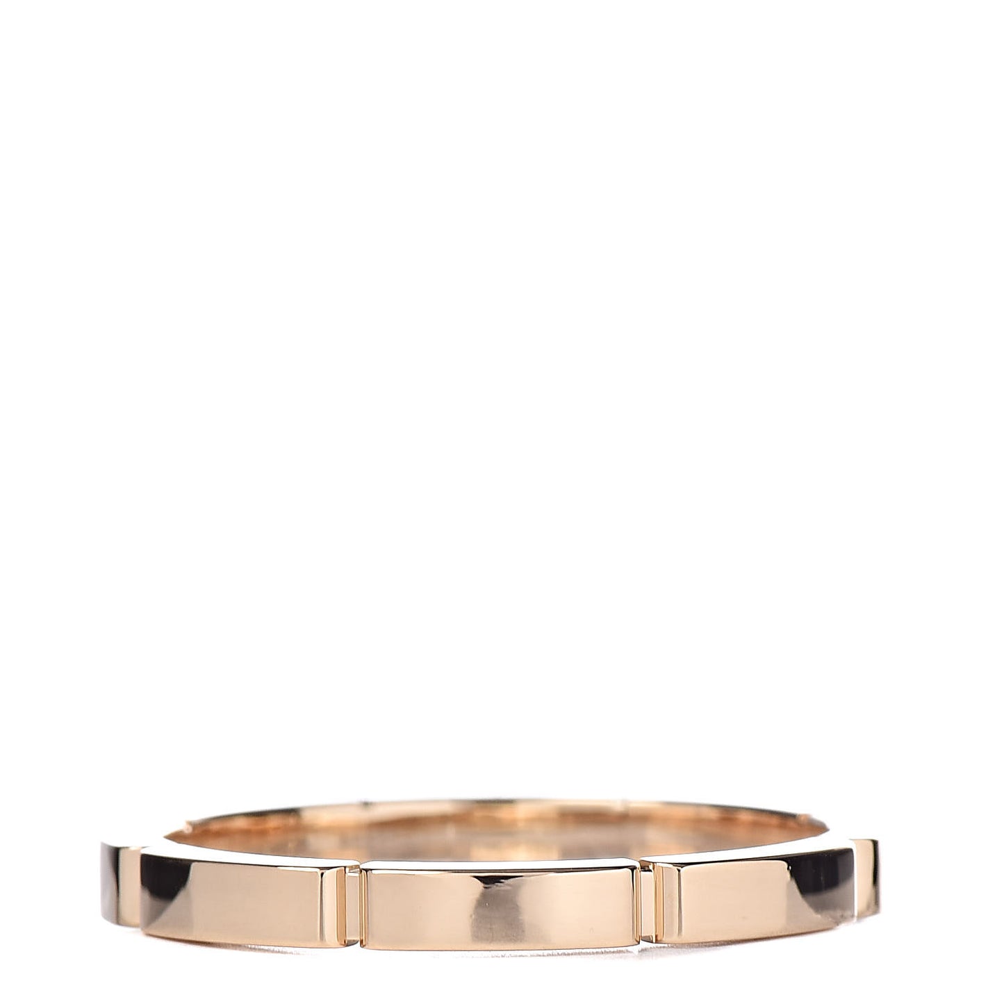 18K Yellow Gold 2.5mm Maillon Panthere Wedding Band Ring 62 10