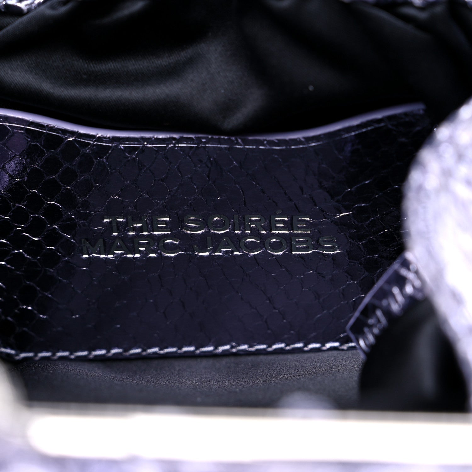 Marc Jacobs Metallic Soiree Crossbody Lavender 6 of 9