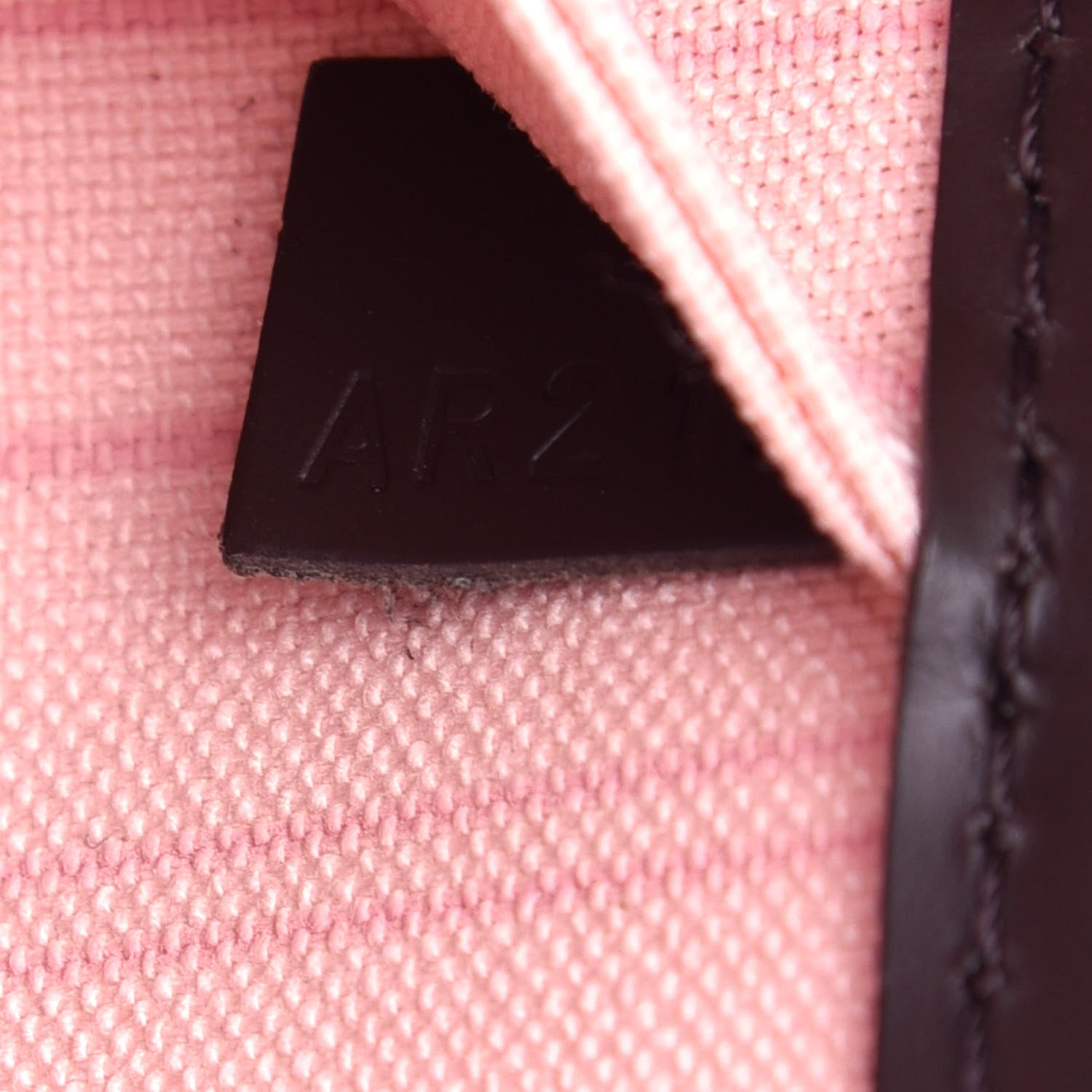 Louis Vuitton Damier Ebene Neo Neverfull MM Rose Ballerine 7 of 10