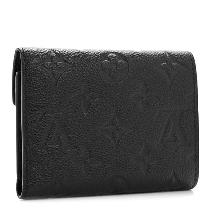 Louis Vuitton Empreinte Victorine Wallet Black 3 of 10