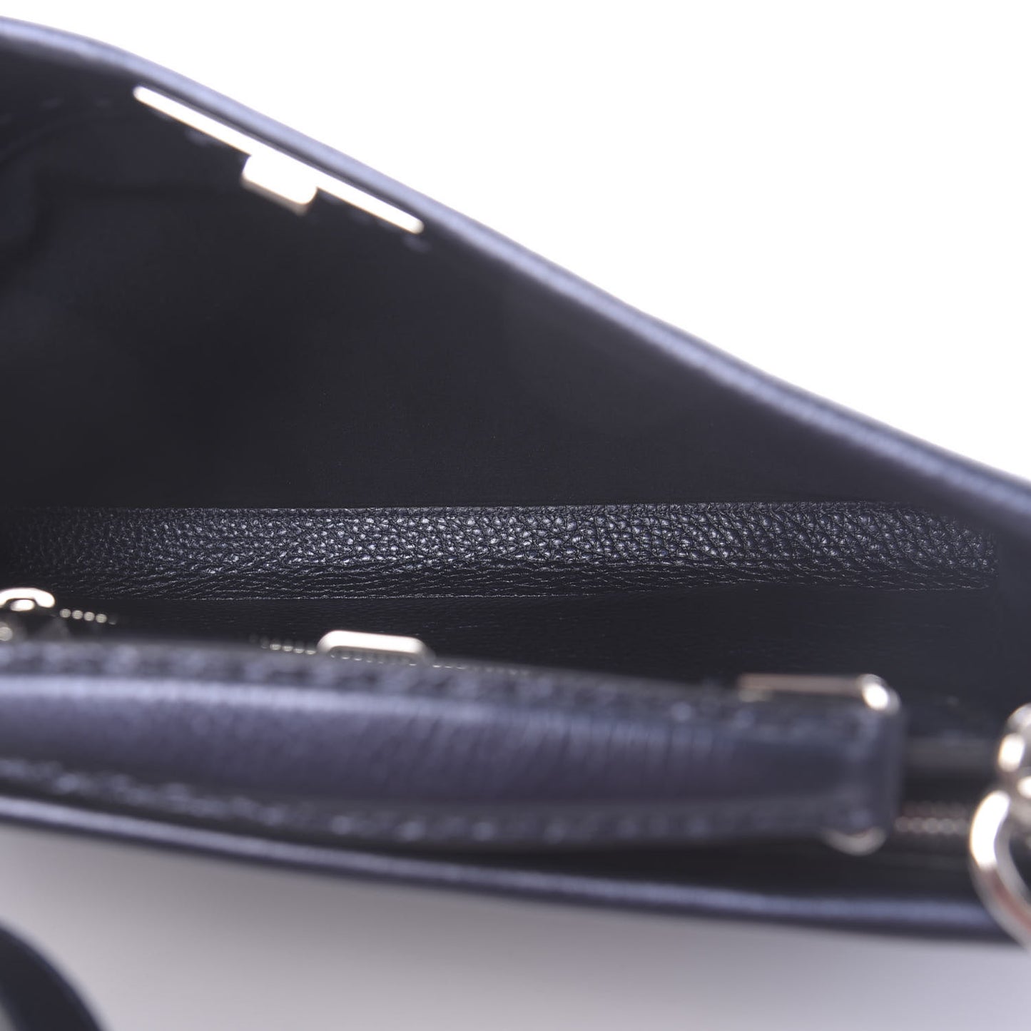 Cuoio Romano Lux Selleria Monster Eyes Embossed Large Peekaboo Iconic Fit Satchel Blue Notte