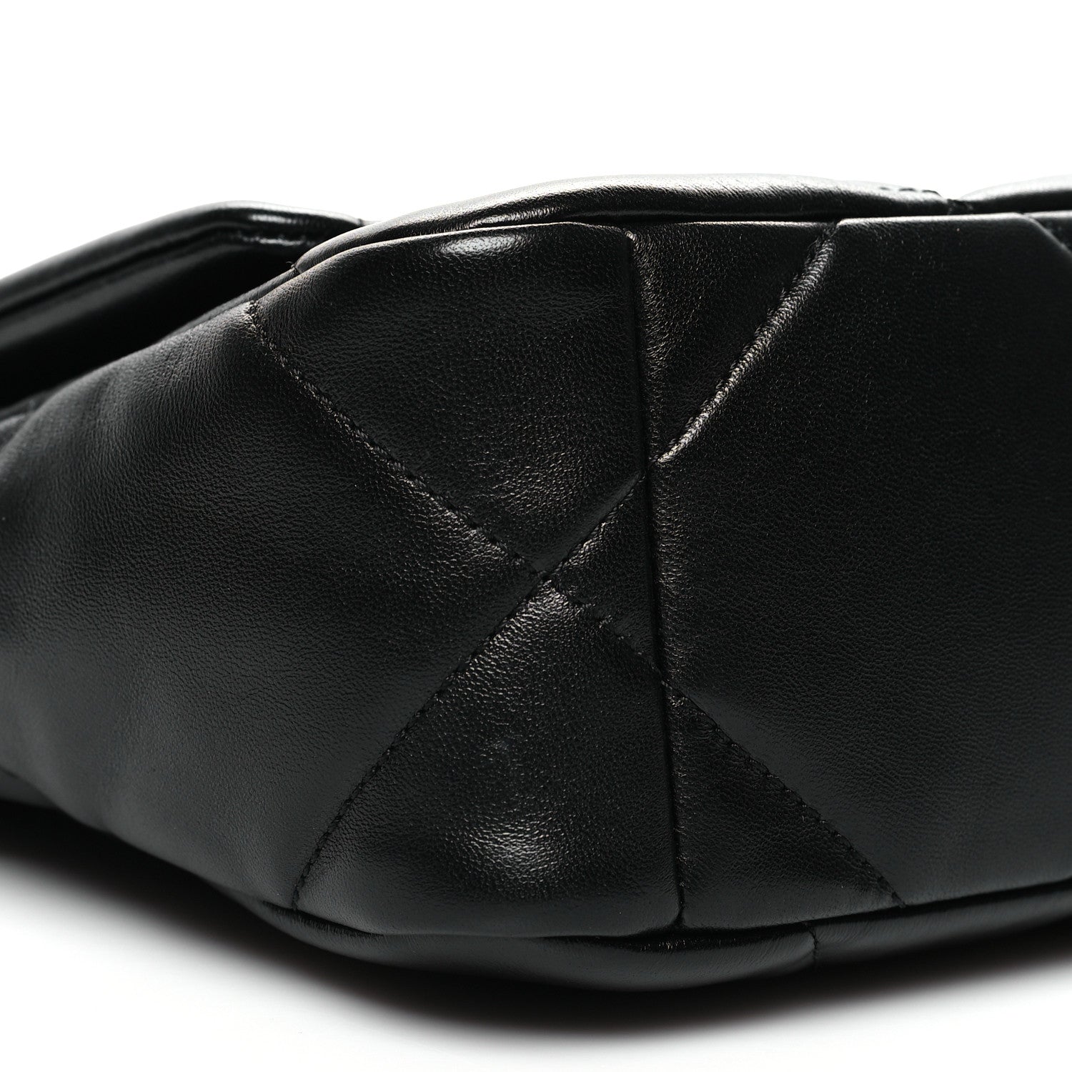 Chanel Lambskin Quilted Medium Chanel 19 Flap So Black 9 of 10