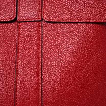Mulberry Small Classic Grain Bayswater Scarlet Red 9 of 11