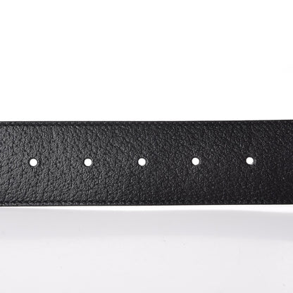Gucci Textured Calfskin Double G 40mm Belt 110 44 Black 6 of 7