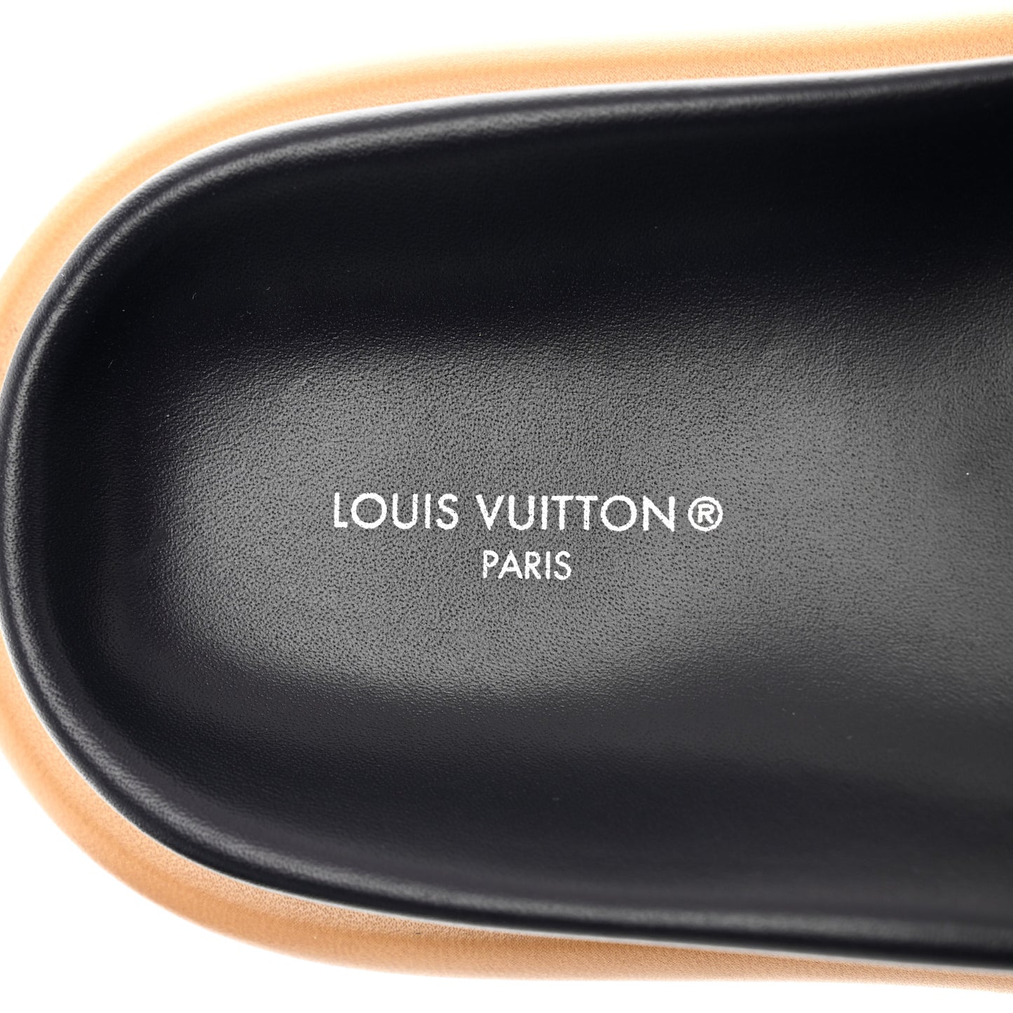 Nylon Monogram Womens Pool Pillow Comfort Mules 38 Navy Blue