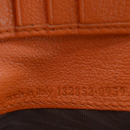 Saint Laurent Leather Studded Belle de Jour Wallet Orange 7 of 7