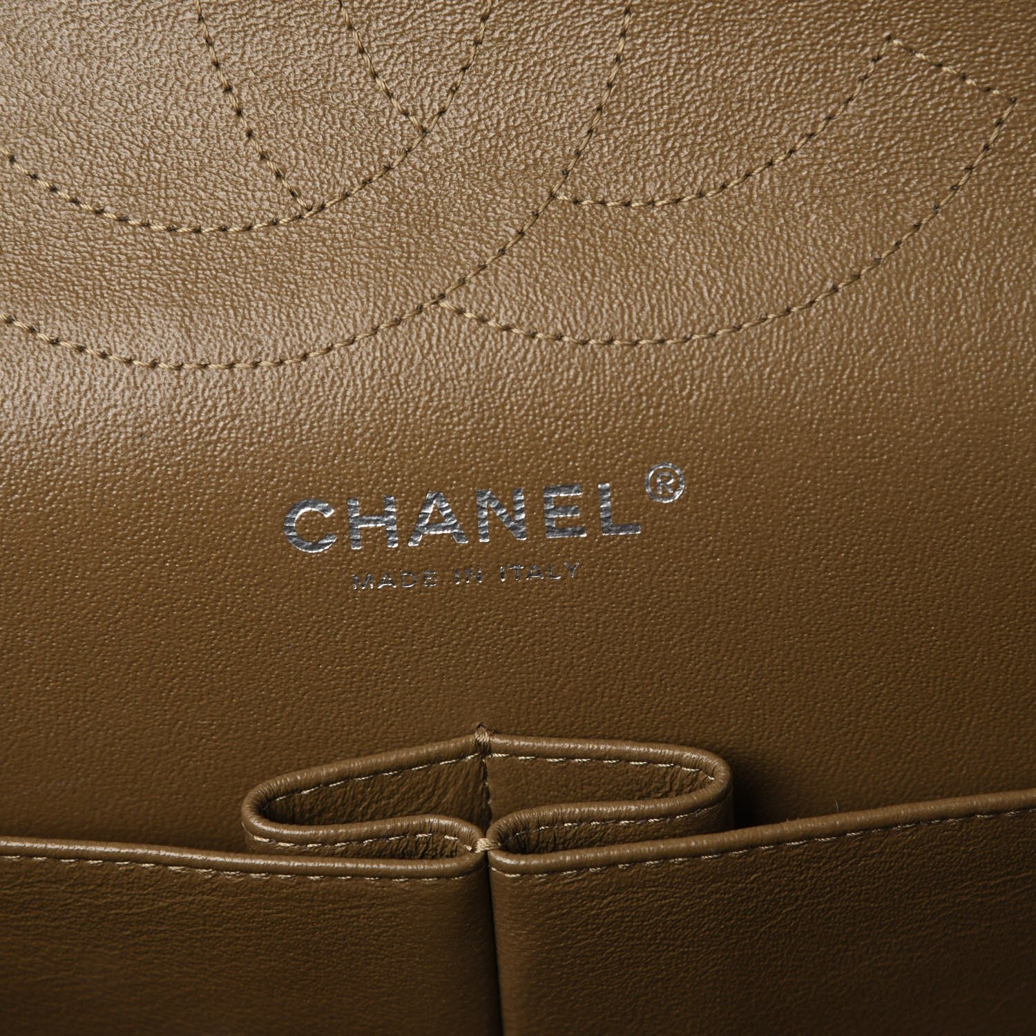 Chanel Caviar Quilted Jumbo Double Flap Dark Beige 6 of 8