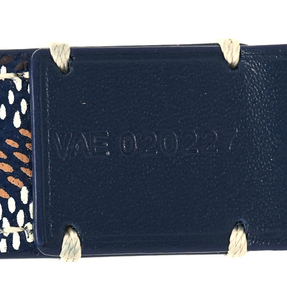 Goyard Goyardine Key Holder Navy 4 of 4