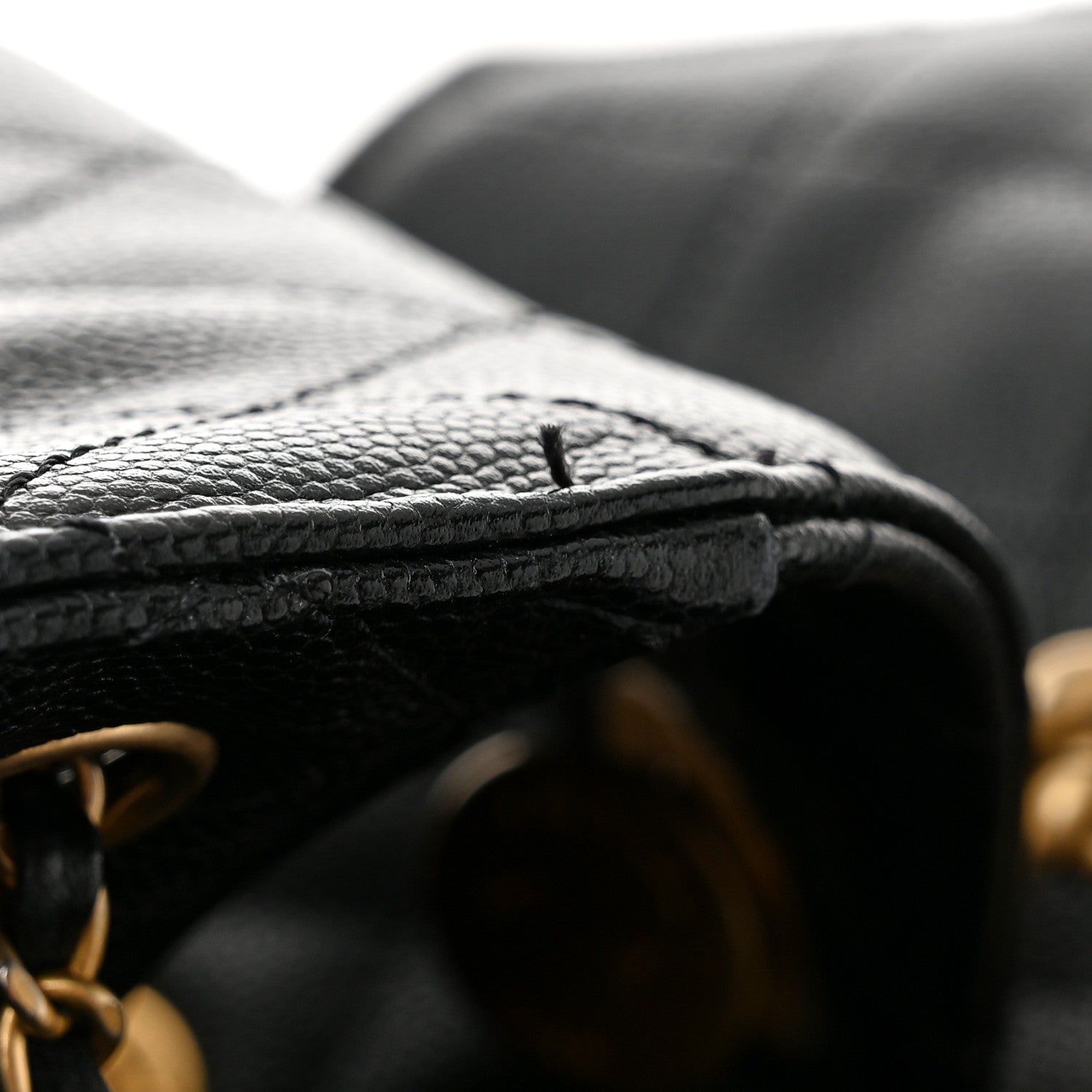 Chanel Caviar Quilted Medium Chanel 25 Handbag Black 12 of 12