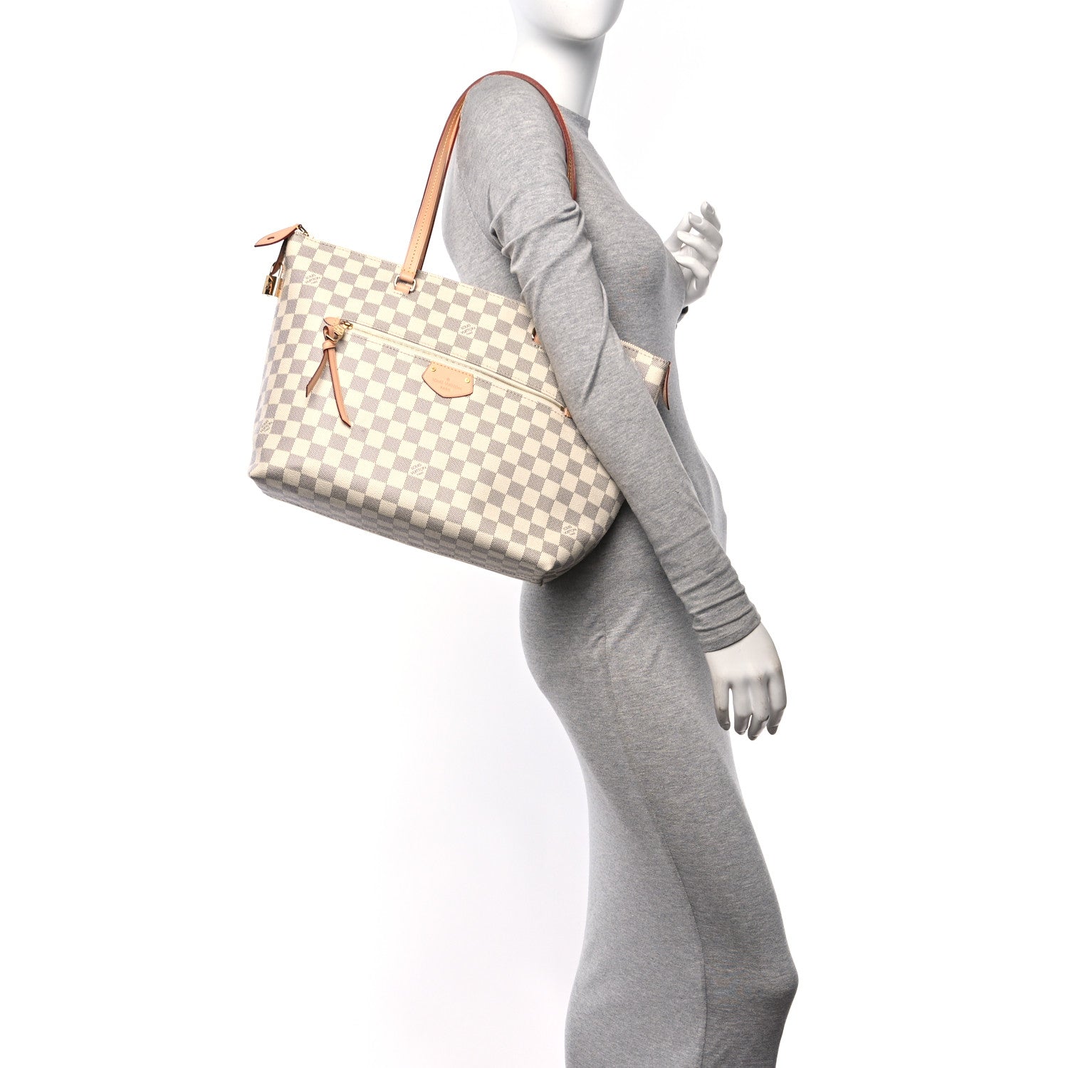 Louis Vuitton Damier Azur Iena MM 2 of 9