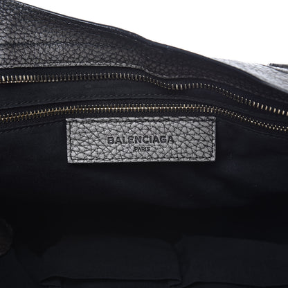 Balenciaga Grained Calfskin Classic Gold Hardware City Ombre Grey Gradient 6 of 10