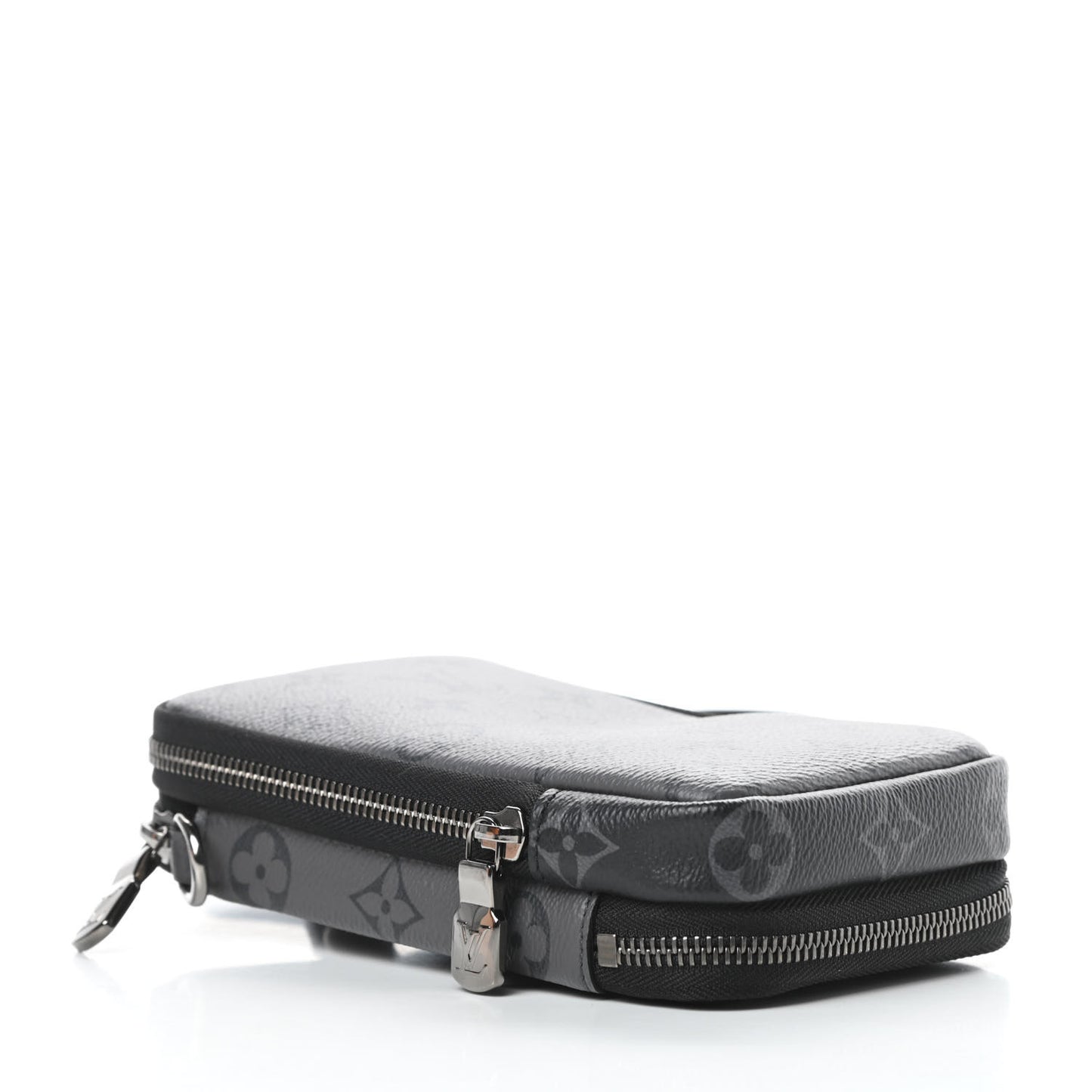 Monogram Eclipse Reverse Double Phone Pouch