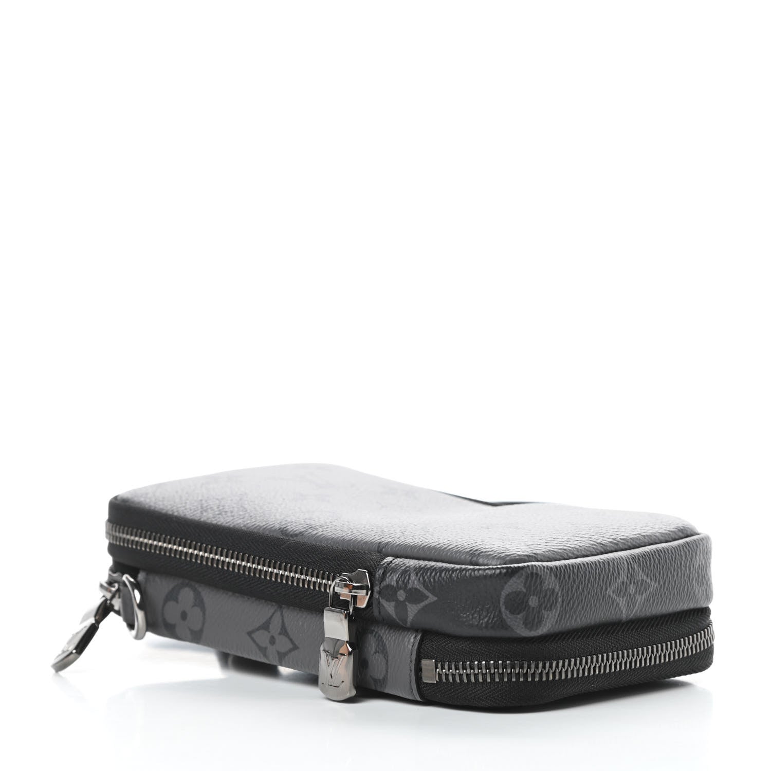 Louis Vuitton Monogram Eclipse Reverse Double Phone Pouch 3 of 10