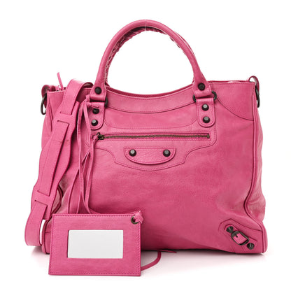 Balenciaga Agneau Classic Hardware Velo Cyclamen Fucsia 3 of 14