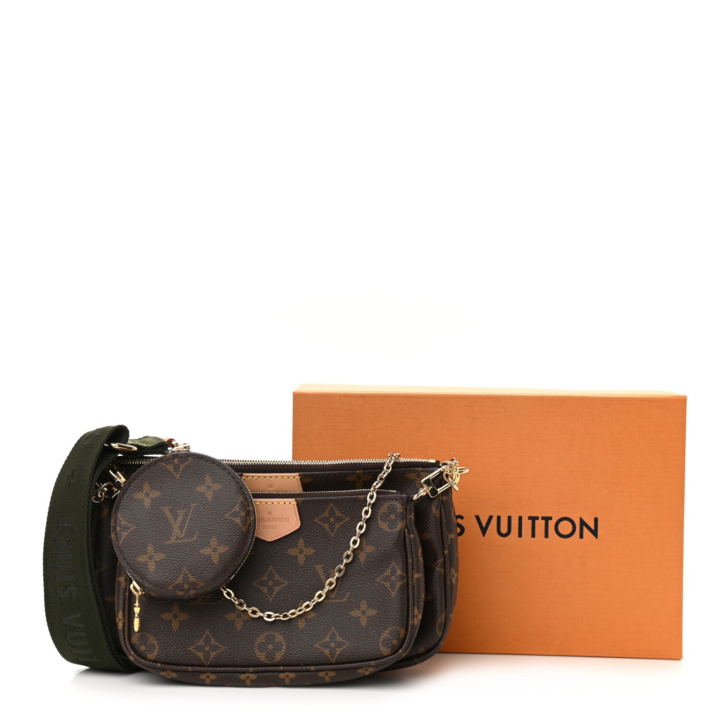 Louis Vuitton Monogram Multi Pochette Accessories Kaki 14 of 14