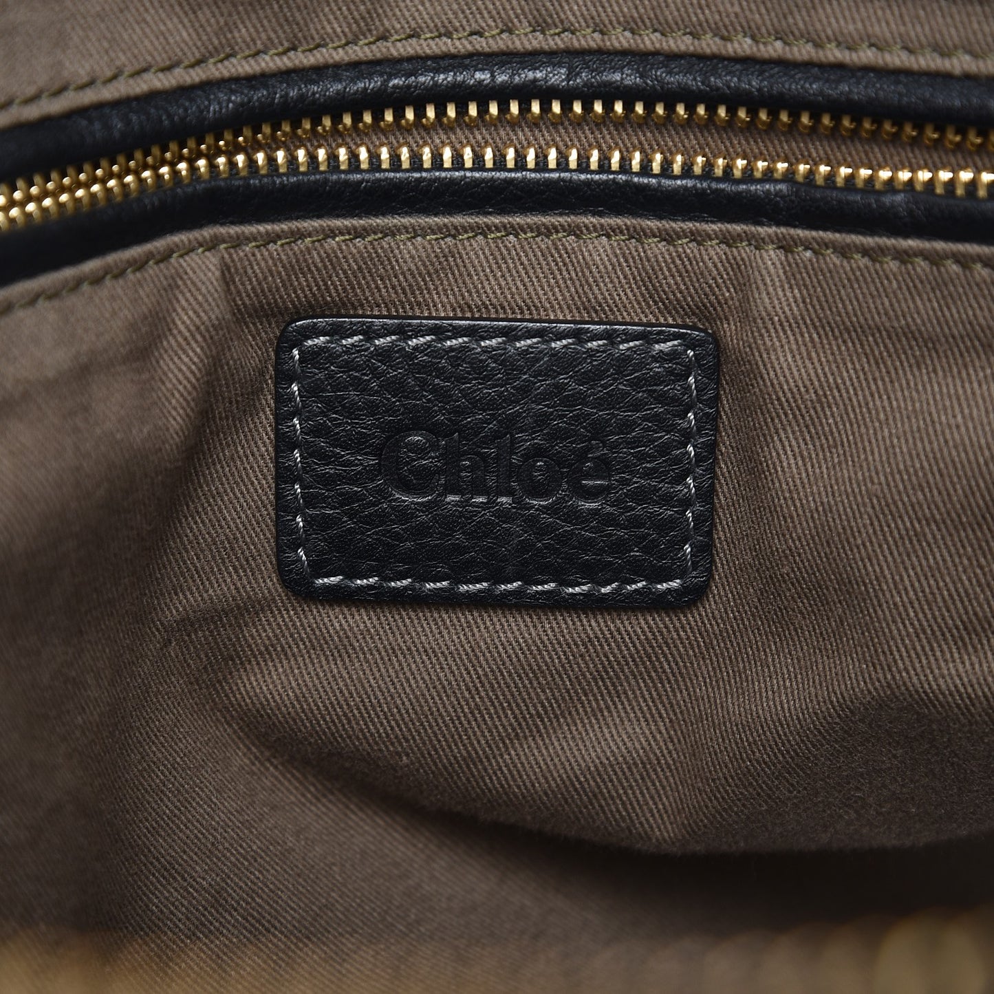 Calfskin Large Marcie Satchel Black
