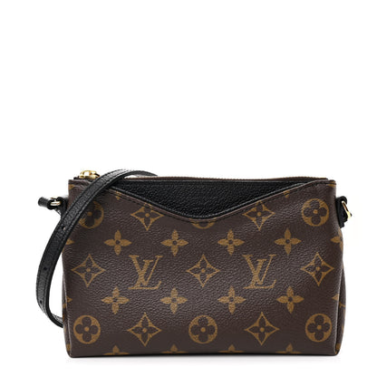 Louis Vuitton Monogram Pallas Uniformes Crossbody Black 1 of 12