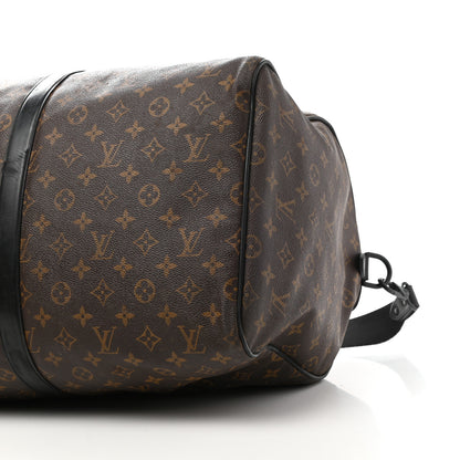 Louis Vuitton Monogram Waterproof Keepall Bandouliere 55 8 of 12